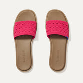 The Slide Sandal - Rouge Crochet