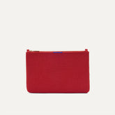 The Convertible Clutch - Scarlet Open-Knit
