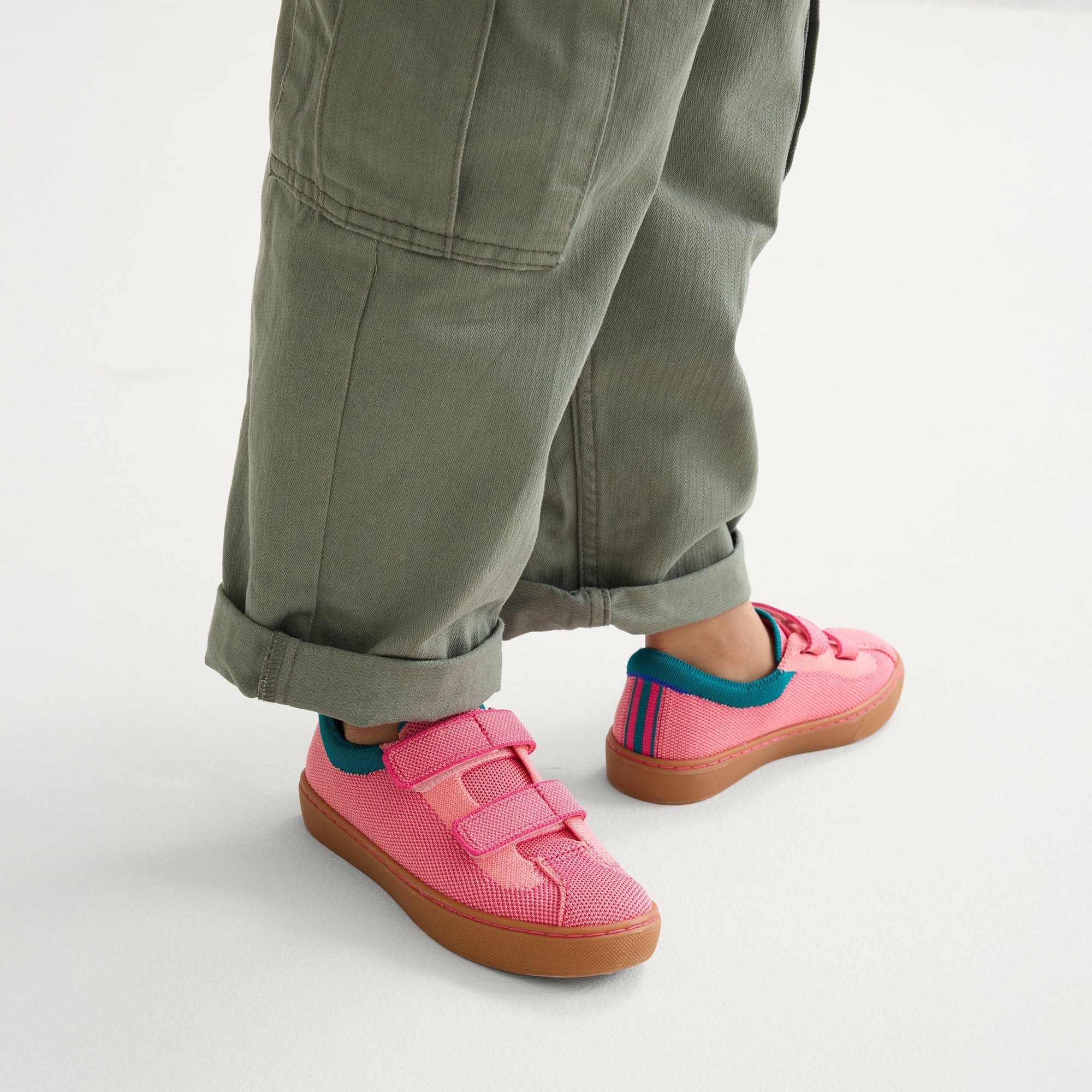 The Kids Strap Sneaker - Watermelon