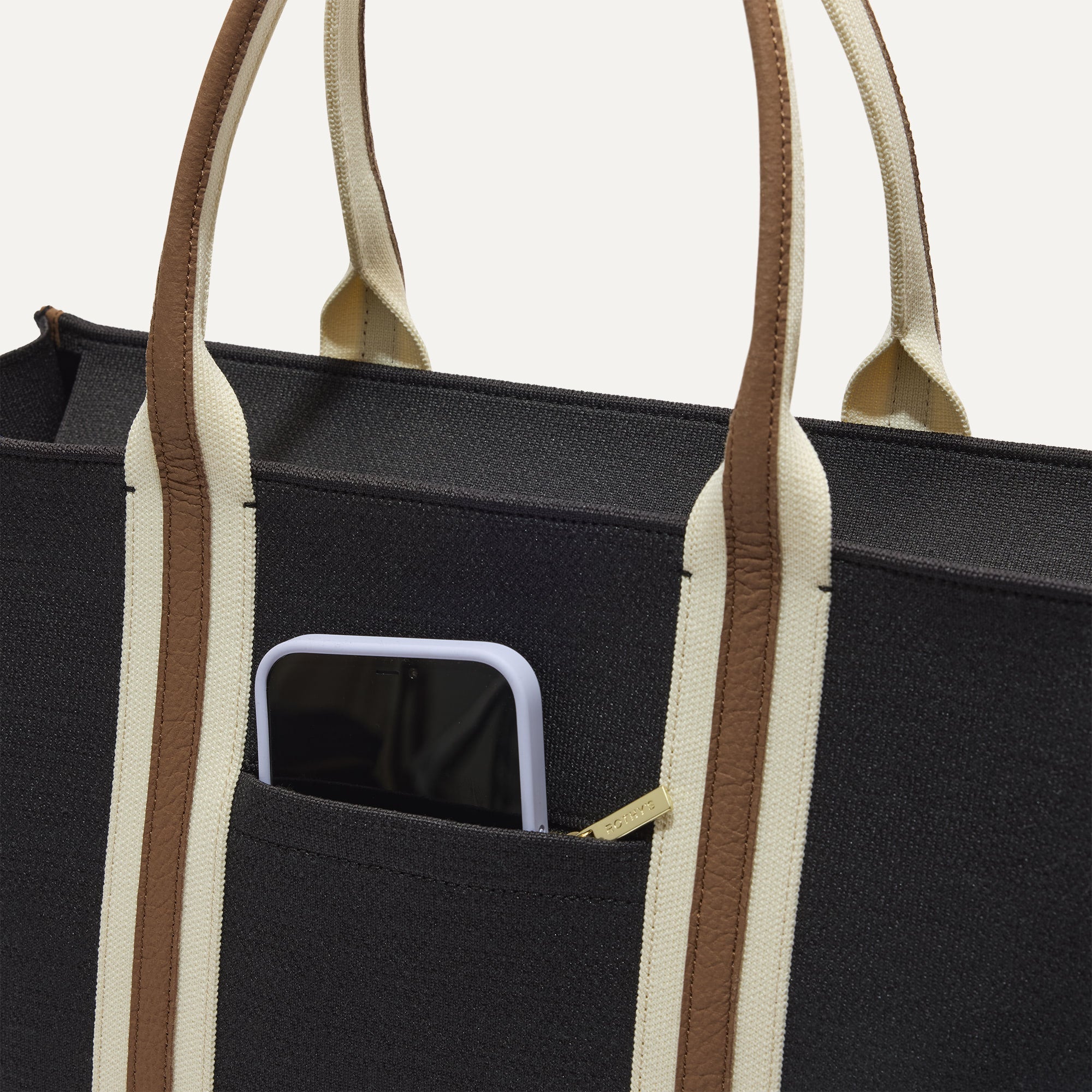 The Classic Tote - Black Coffee