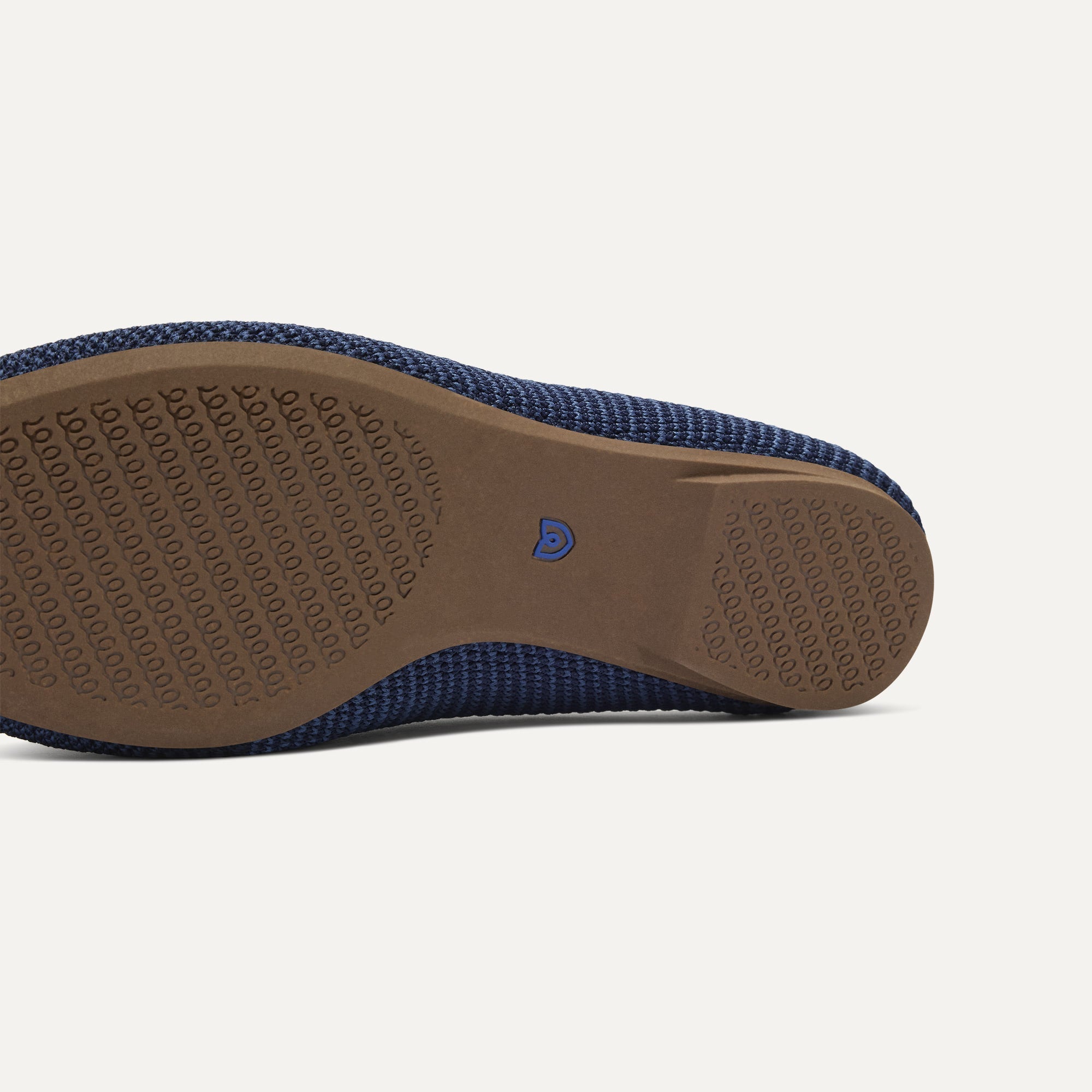 The Double Bit Loafer Mule - Blue Raffia-Knit