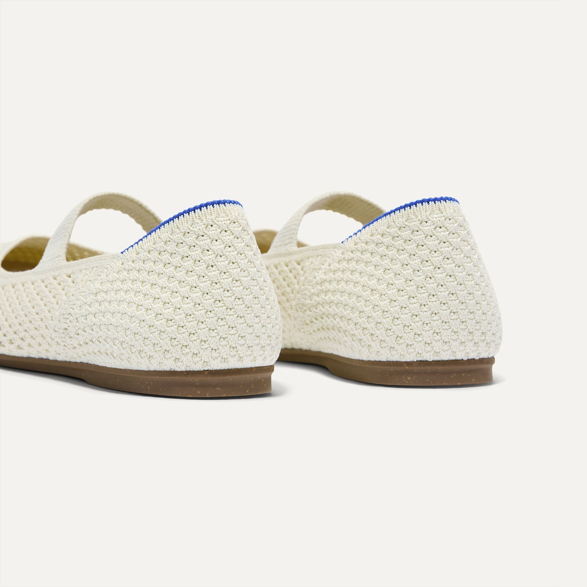 The Kids Mary Jane - White Open-Knit