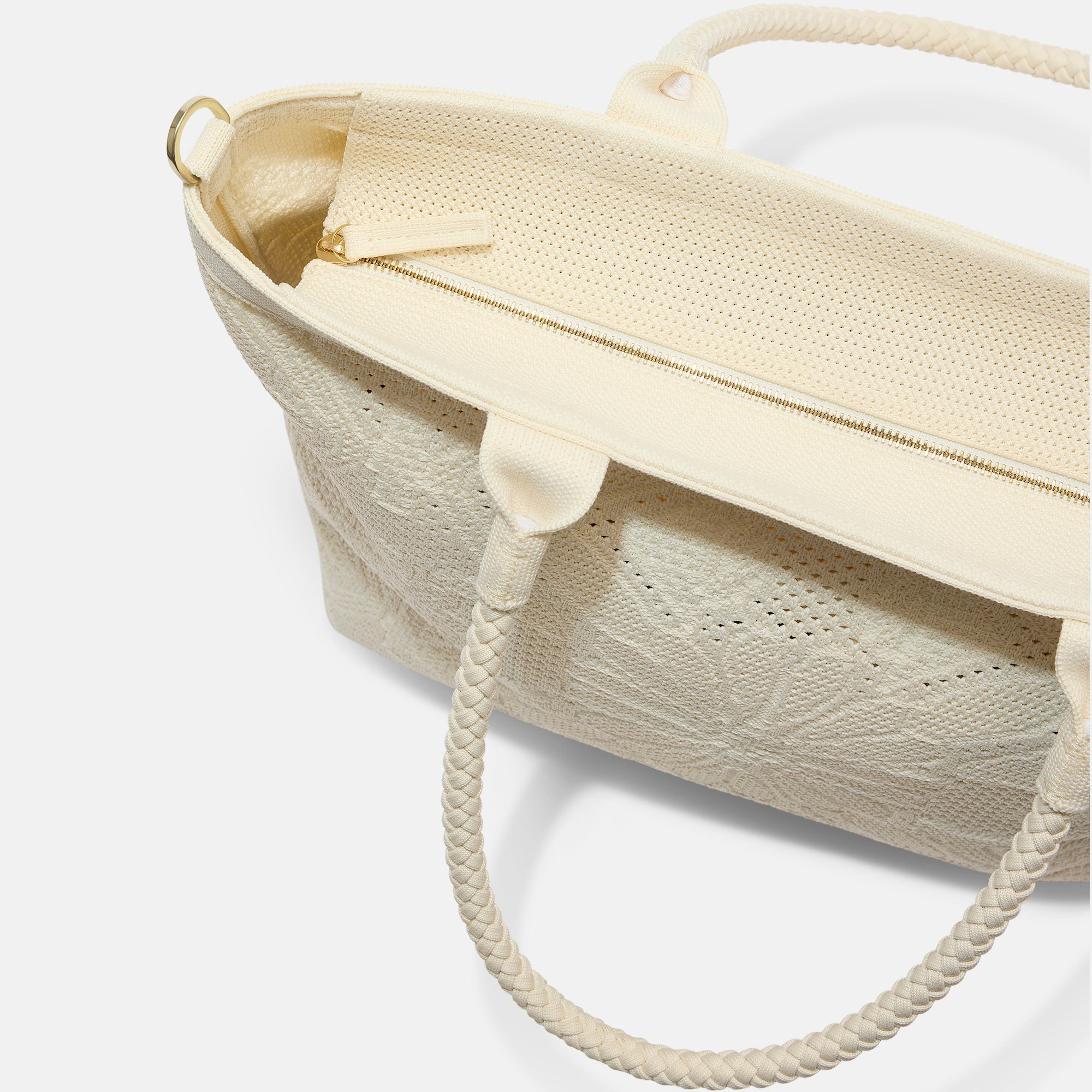 The Lightweight Zip Tote - Moonflower