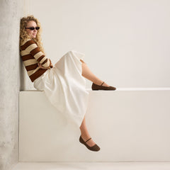 The Max Square Mary Jane - Cinnamon Crochet