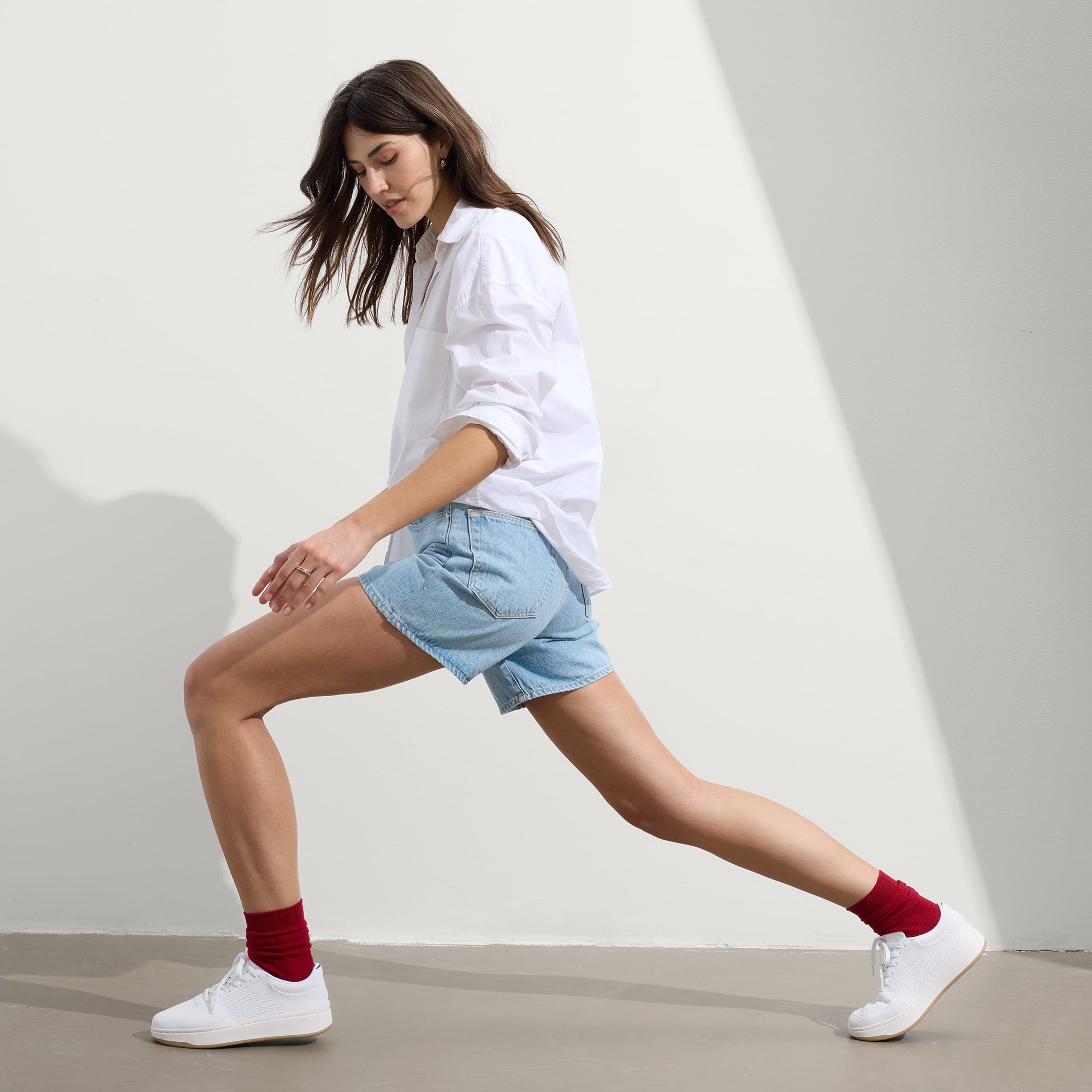 The Court Sneaker - Bright White