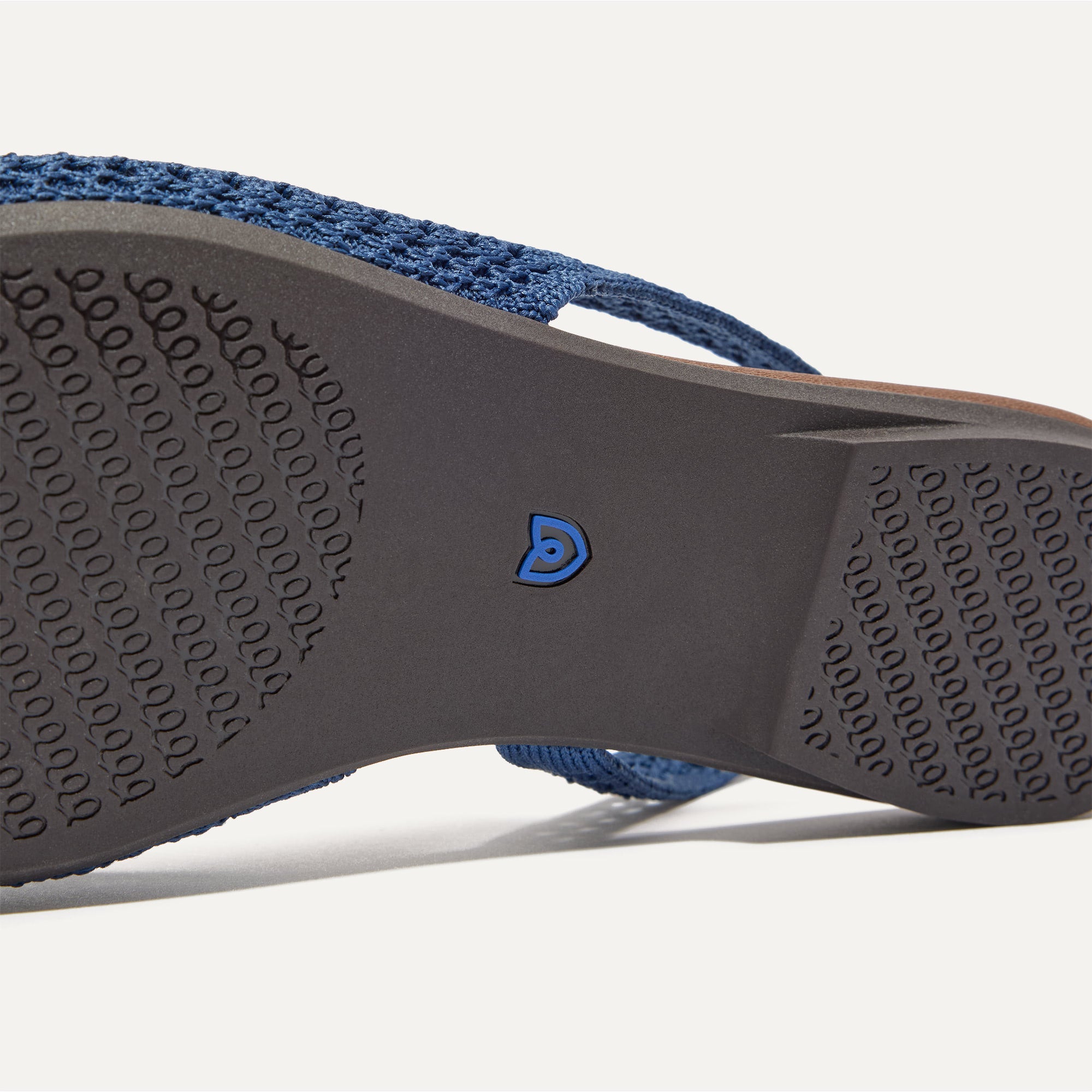 The Almond Slingback - Deep Sea Mesh