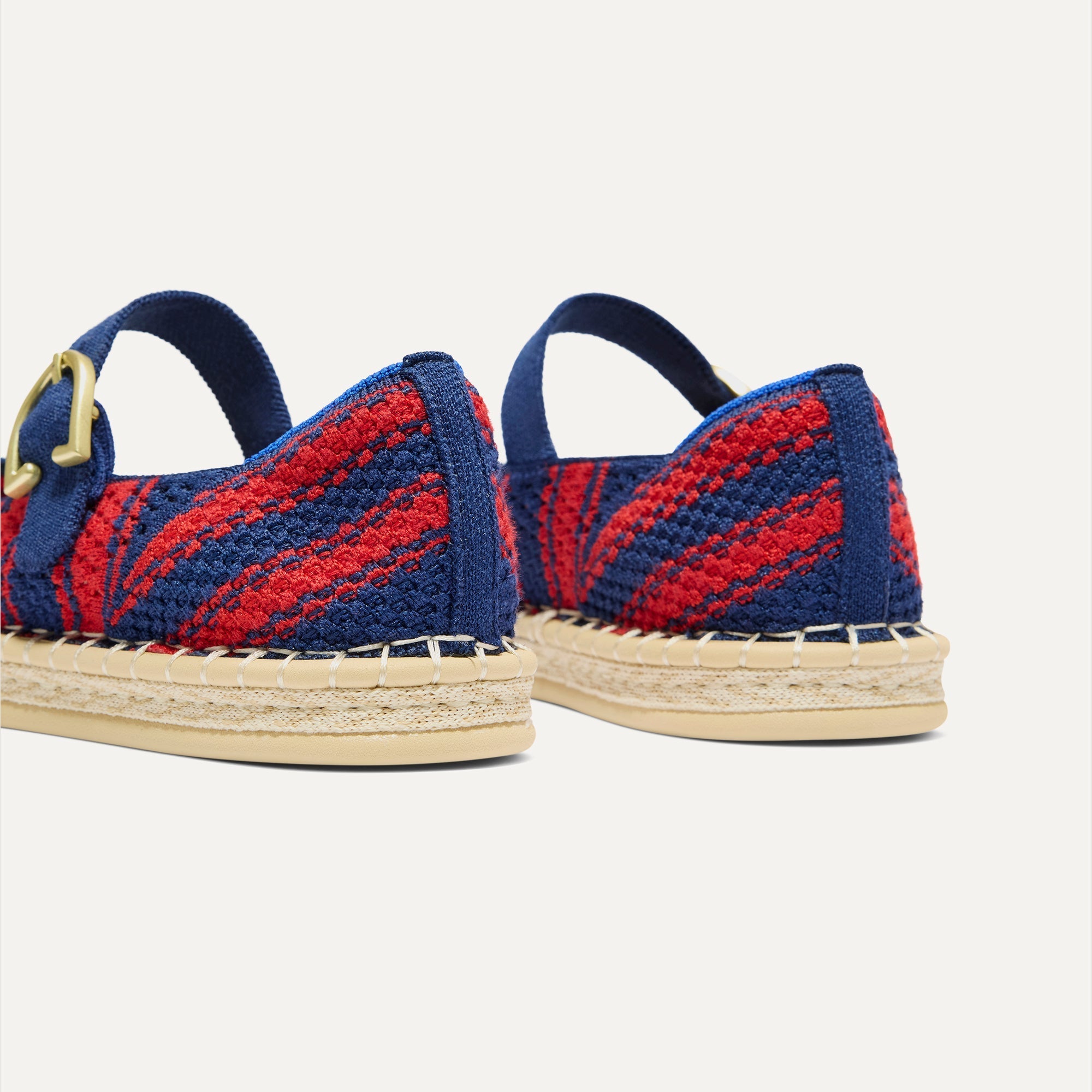 The Espadrille Mary Jane - Cherry Tide