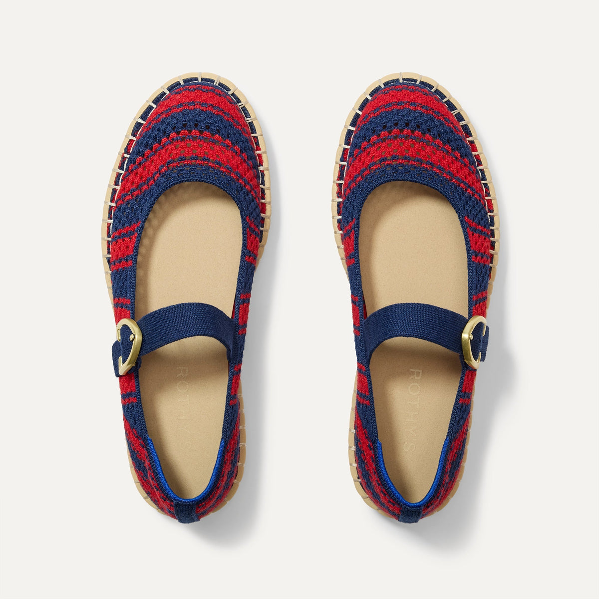 The Espadrille Mary Jane - Cherry Tide
