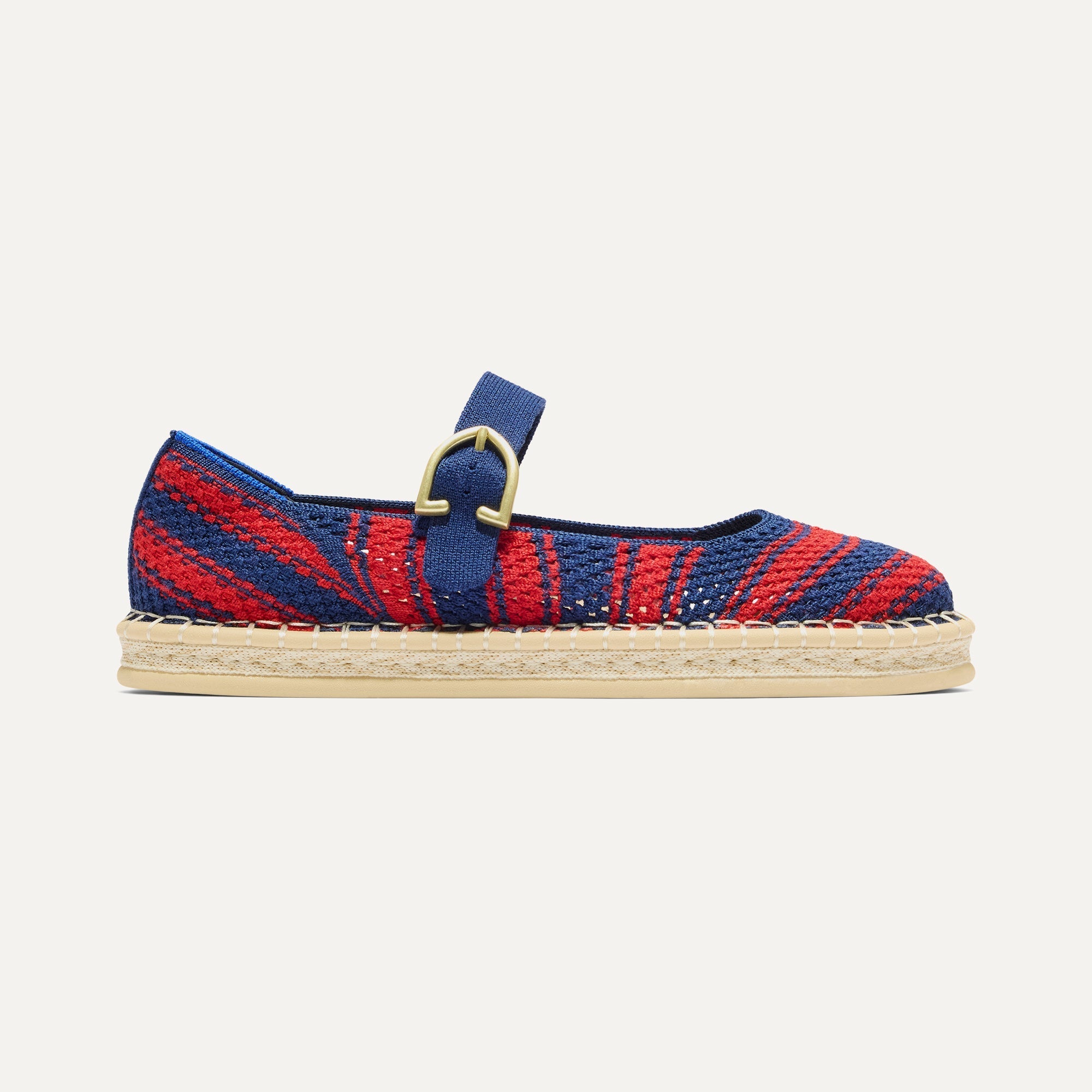 The Espadrille Mary Jane - Cherry Tide