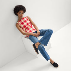 The Cruiser Loafer - Black Raffia-Knit