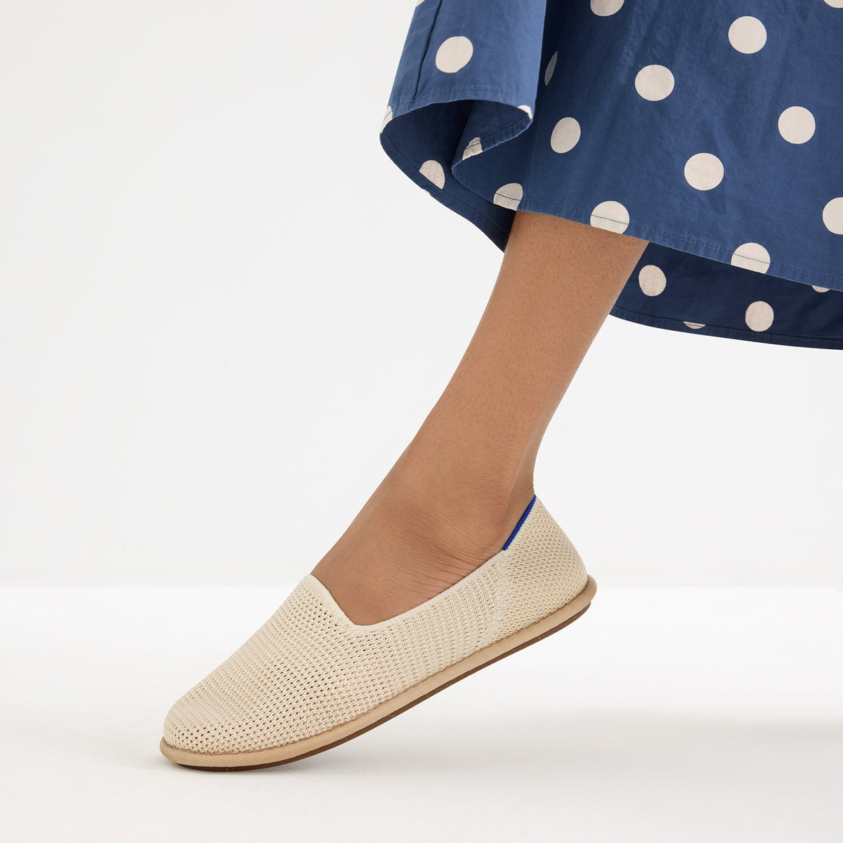 The Cruiser Loafer - White Raffia-Knit