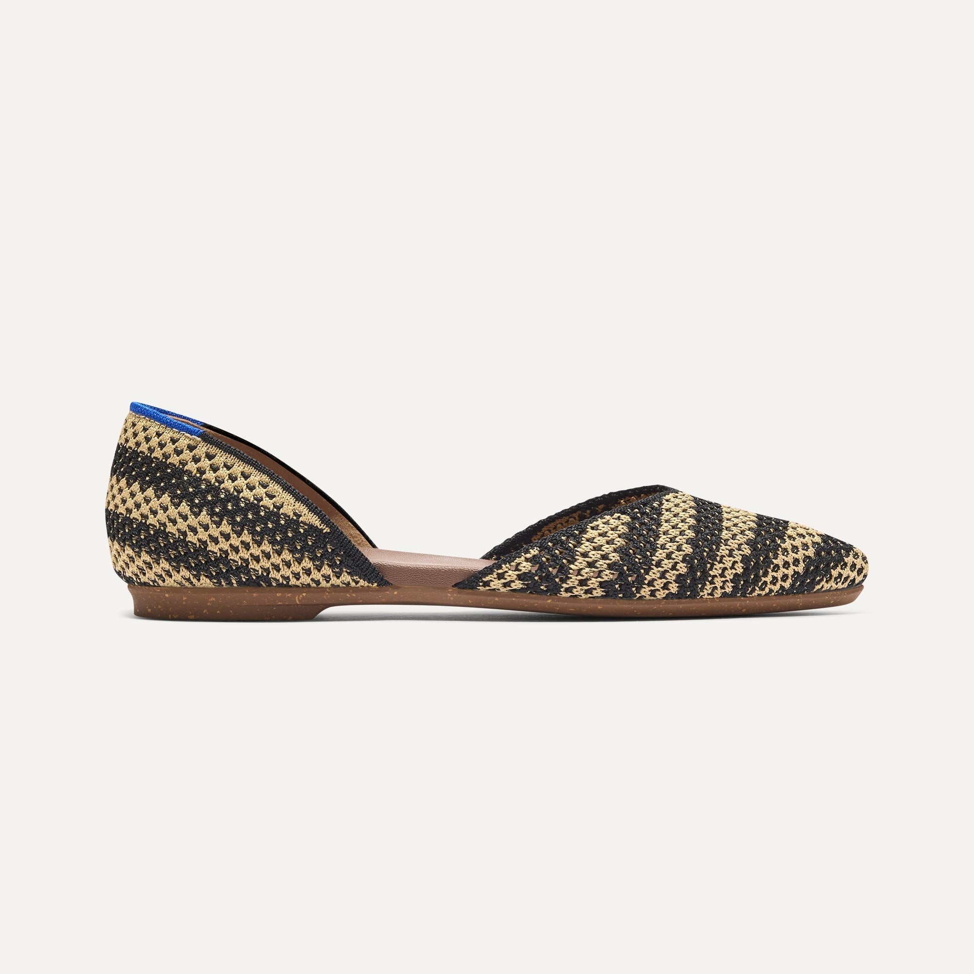 The D'Orsay Point - Shortbread Stripe