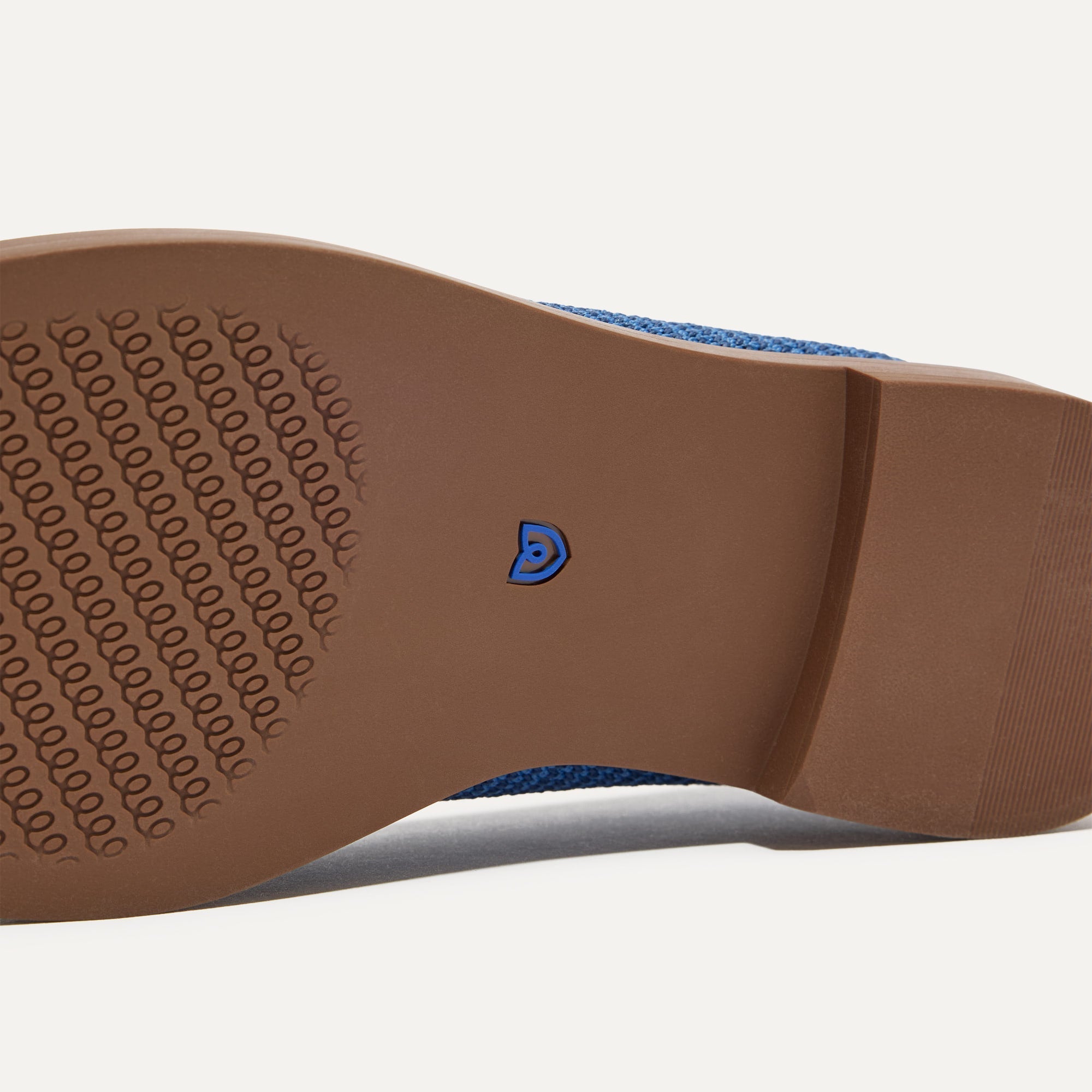 The Penny Loafer - Blue Raffia-Knit