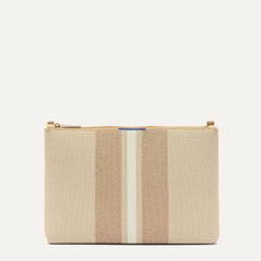 The Convertible Clutch - Oat Latte