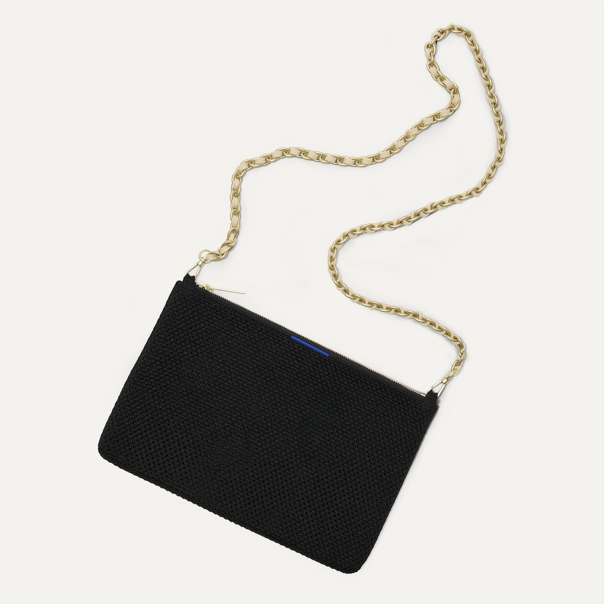 The Convertible Clutch - Black Espresso Open-Knit