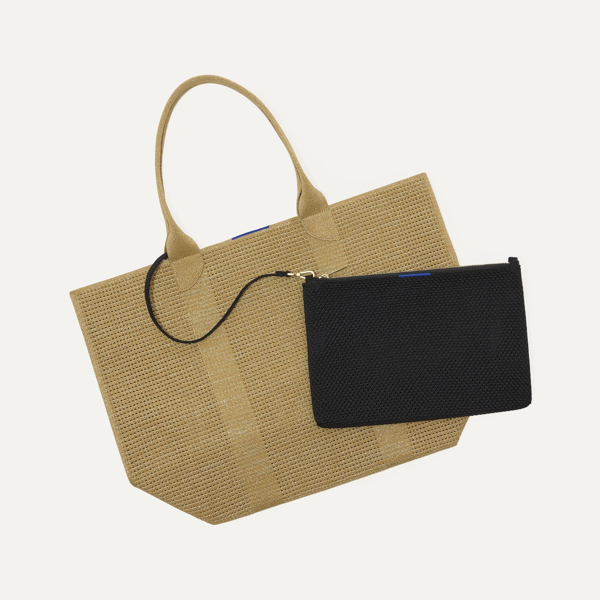 The Convertible Clutch - Black Espresso Open-Knit