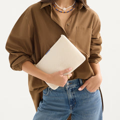 The Convertible Clutch - Love Bird Open-Knit