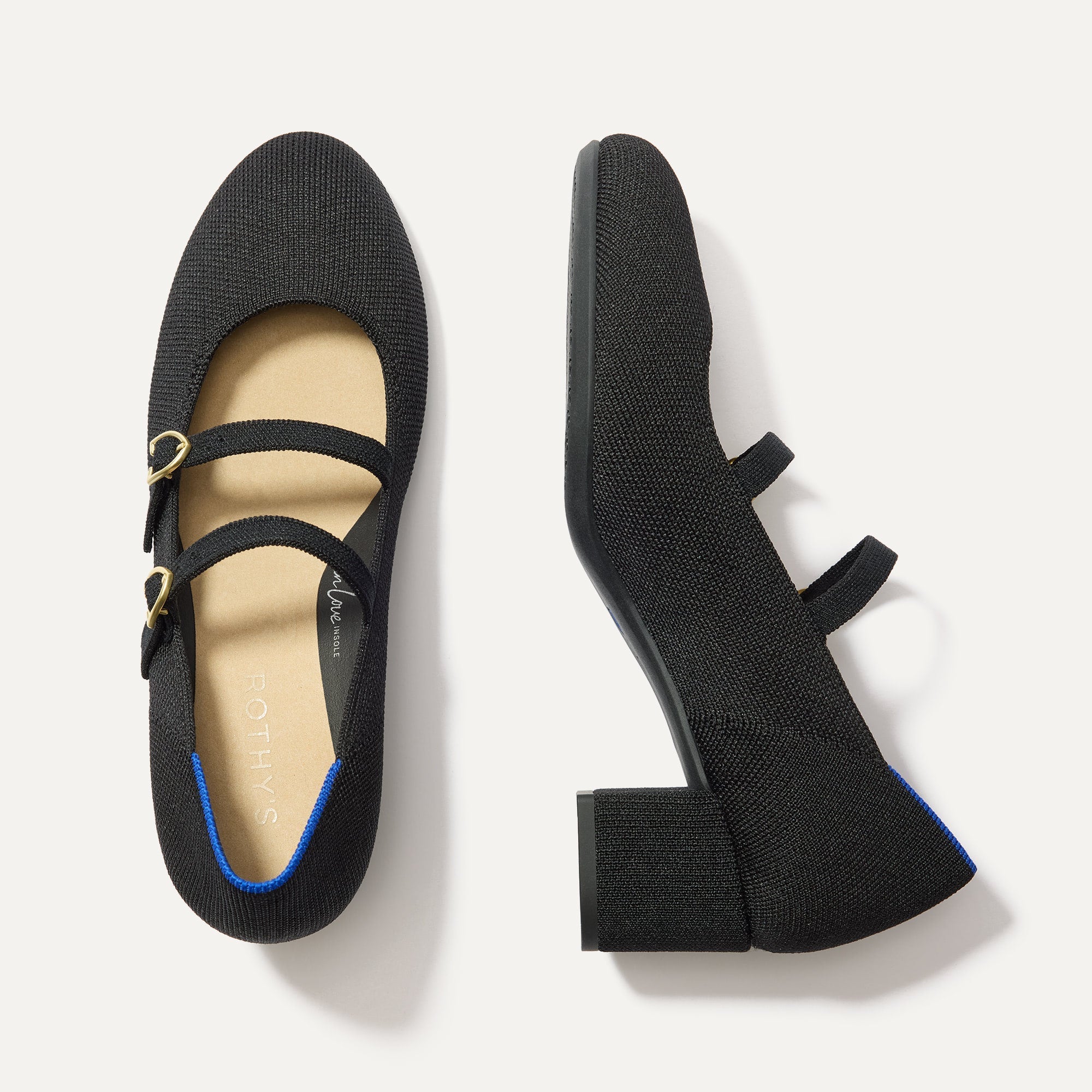The Double Buckle Mary Jane Heel