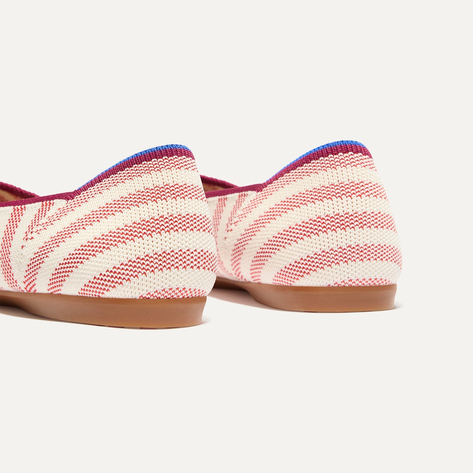 The Daily Flat - Coral Cabana Stripe