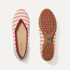 The Daily Flat - Coral Cabana Stripe