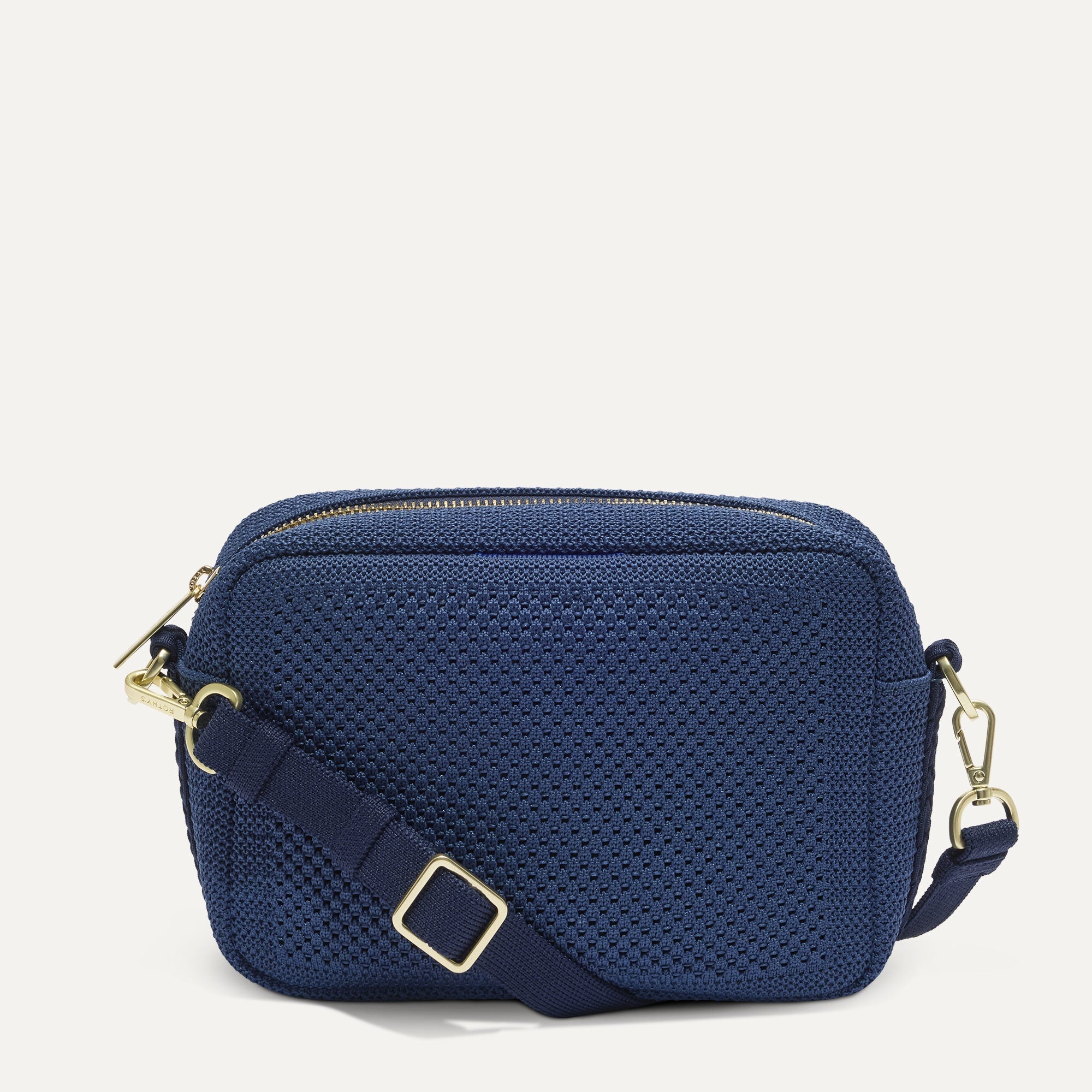 The Crossbody Camera Bag - Lagoon Open-Knit