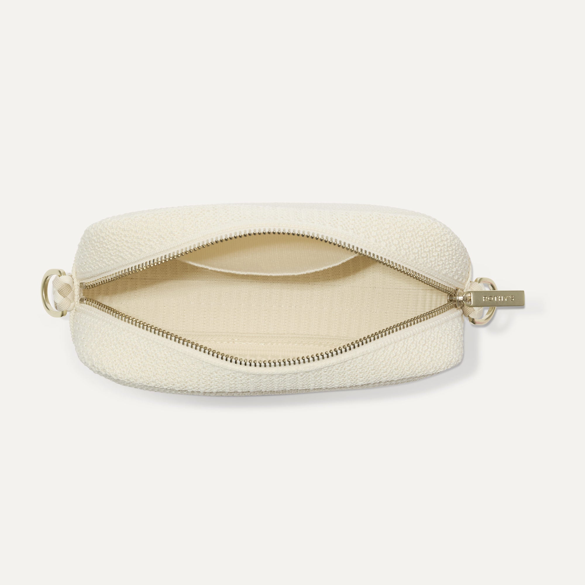 The Crossbody Camera Bag - Cream Twist Open-Knit