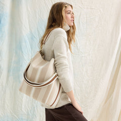 The Bucket Bag - Oat Latte