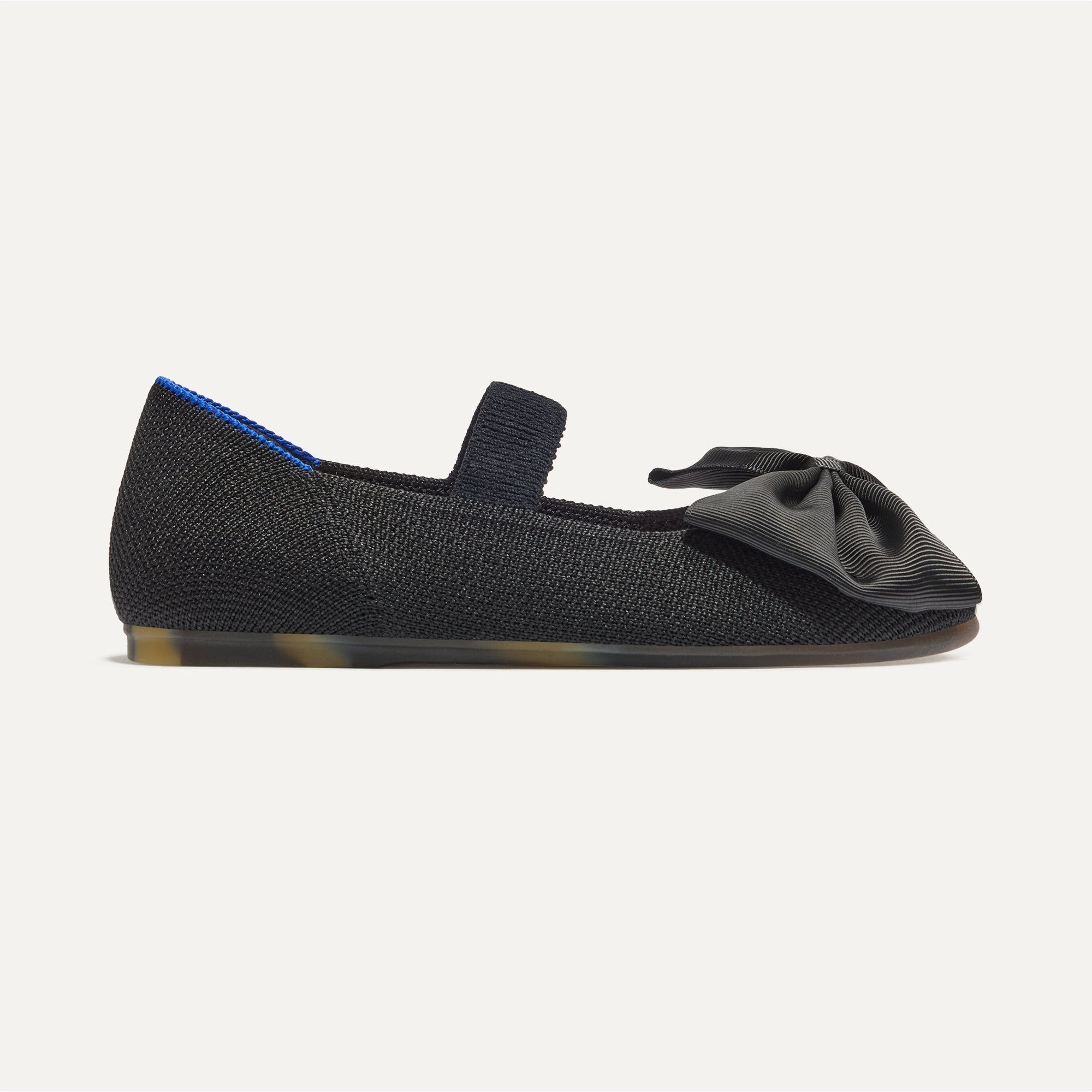 The Kids Big Bow Mary Jane - Black