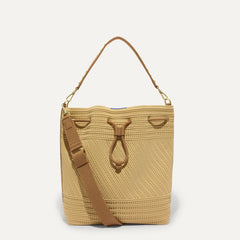 The Cinch Bucket Bag - Brown Butter Crochet