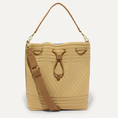 The Cinch Bucket Bag - Brown Butter Crochet