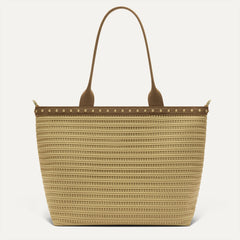 The Lightweight Zip Tote - Brown Butter Crochet