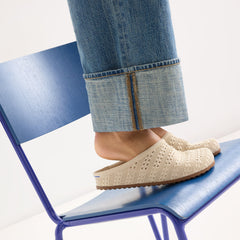 The Casual Clog - Powder Crochet