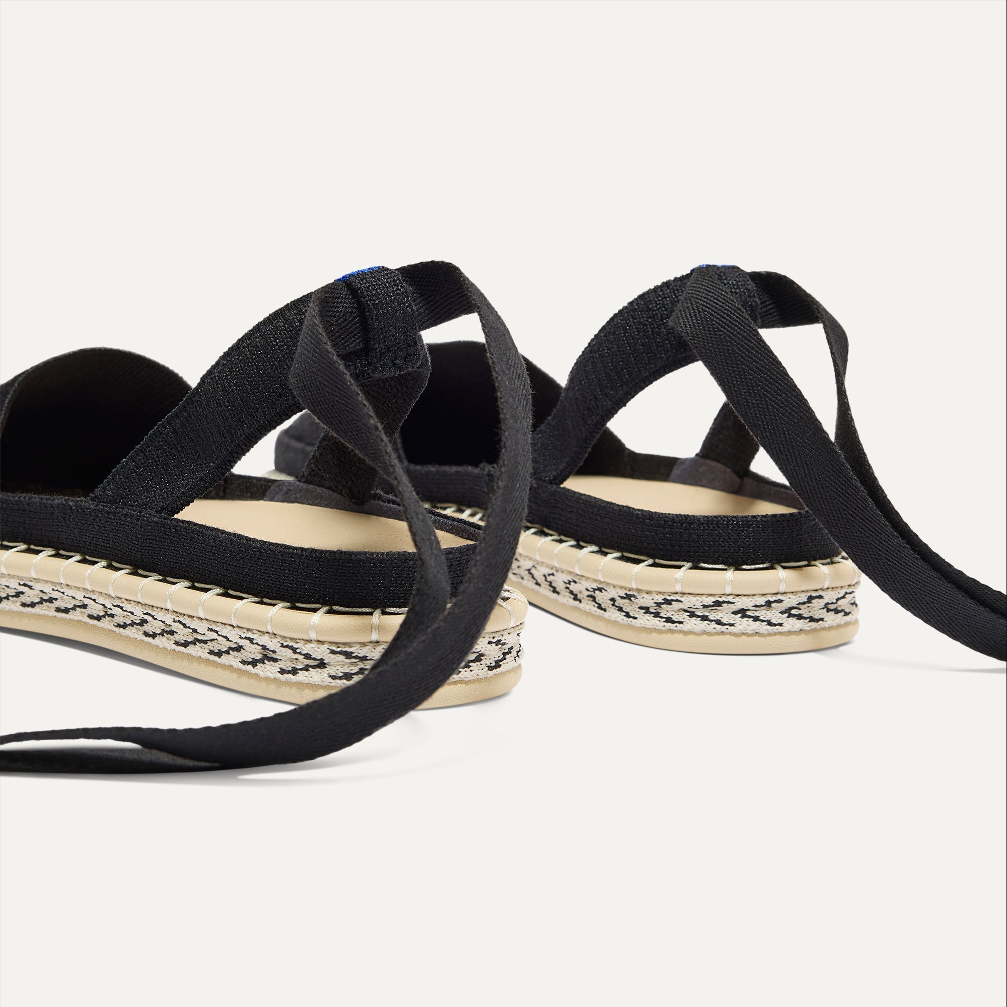 The D'Orsay Espadrille - Black