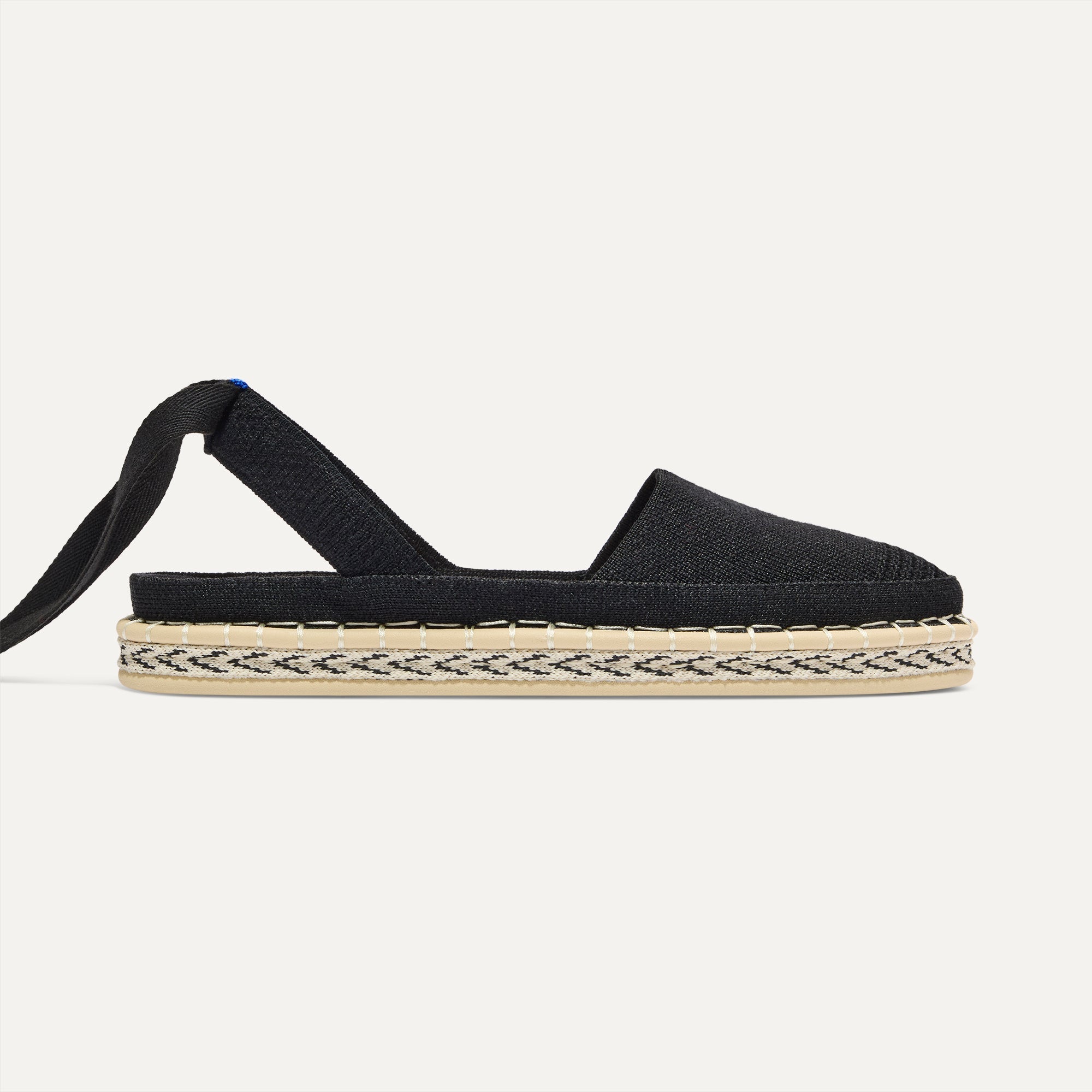 The D'Orsay Espadrille - Black