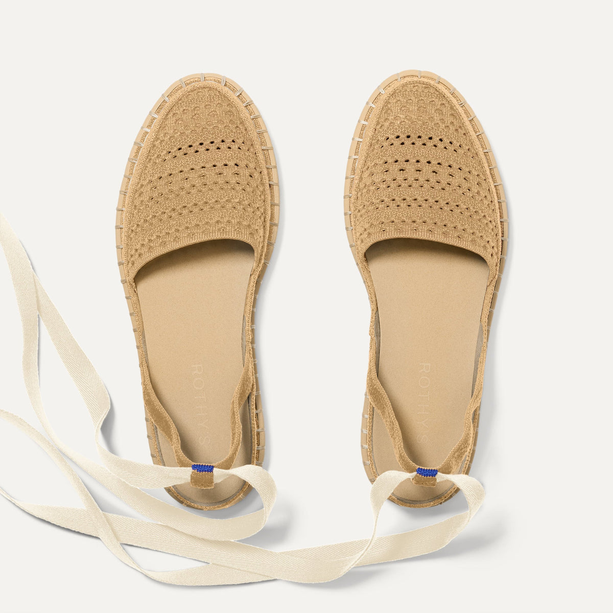 The D'Orsay Espadrille - Camel Crochet