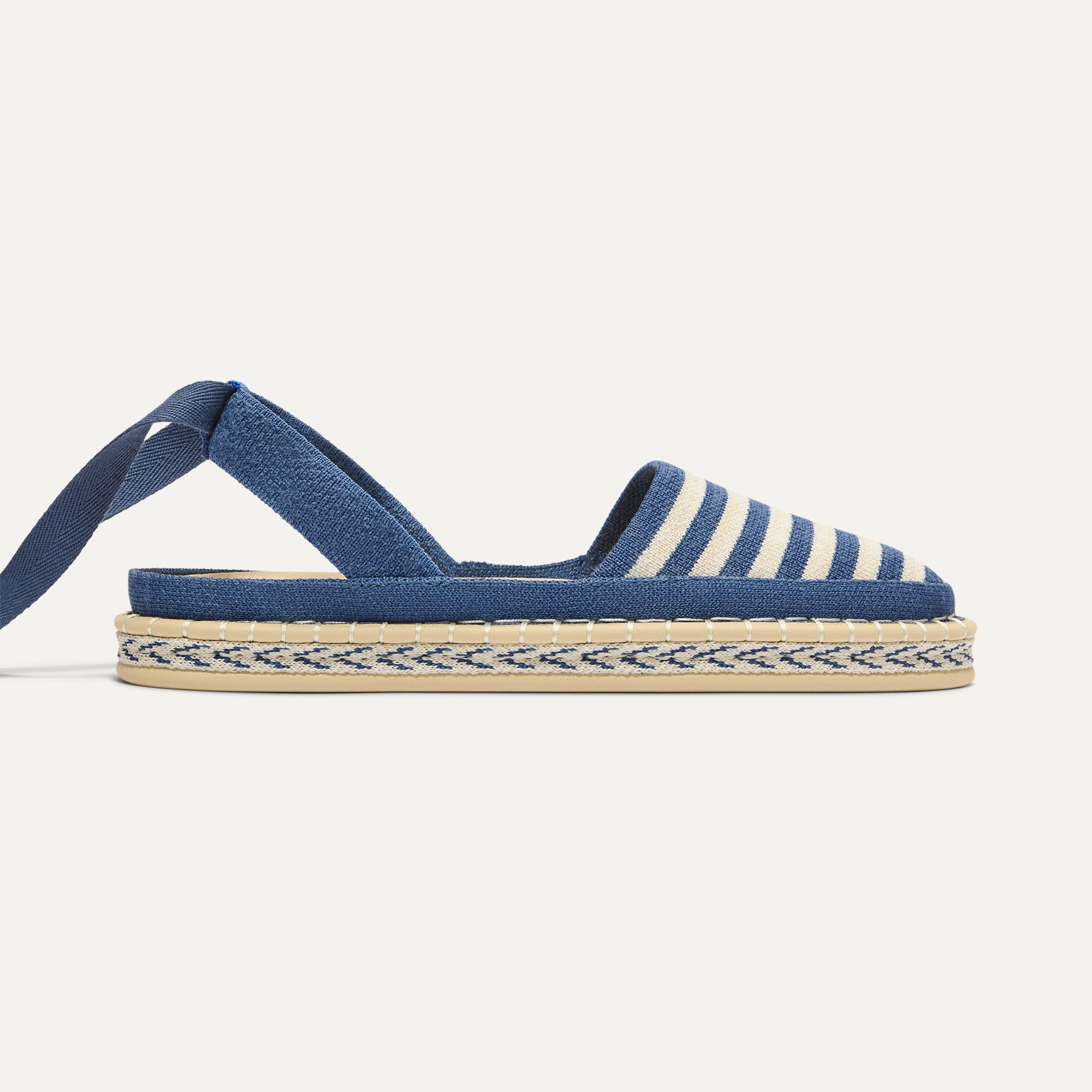 The D'Orsay Espadrille - Deep Sea Stripe
