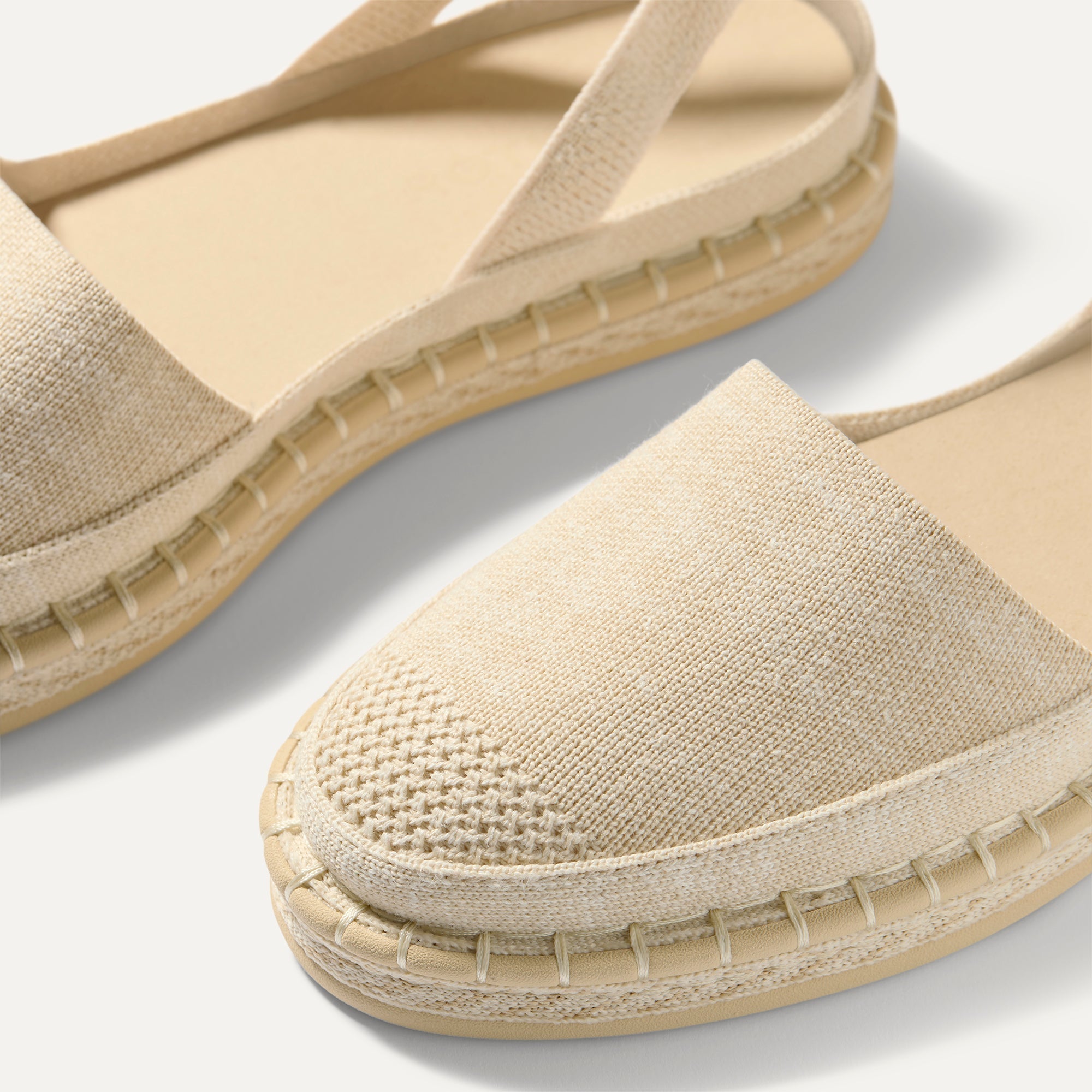 The D'Orsay Espadrille - Seashell
