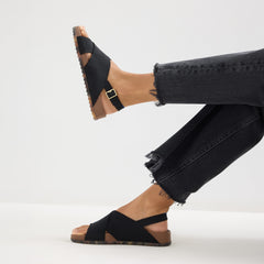The Weekend Sandal - Black