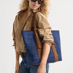 The Lightweight Tote - Dusk Open-Knit