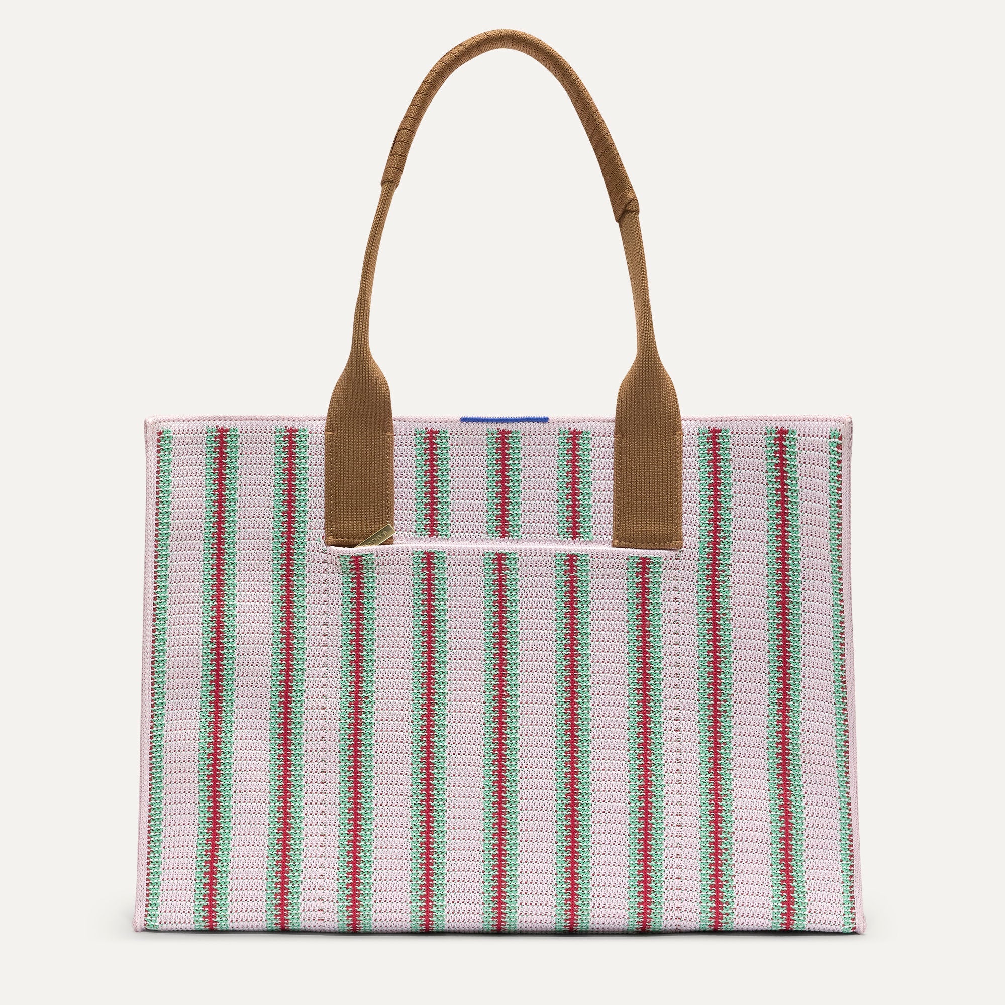 The Classic Tote - Watermelon Market Stripe
