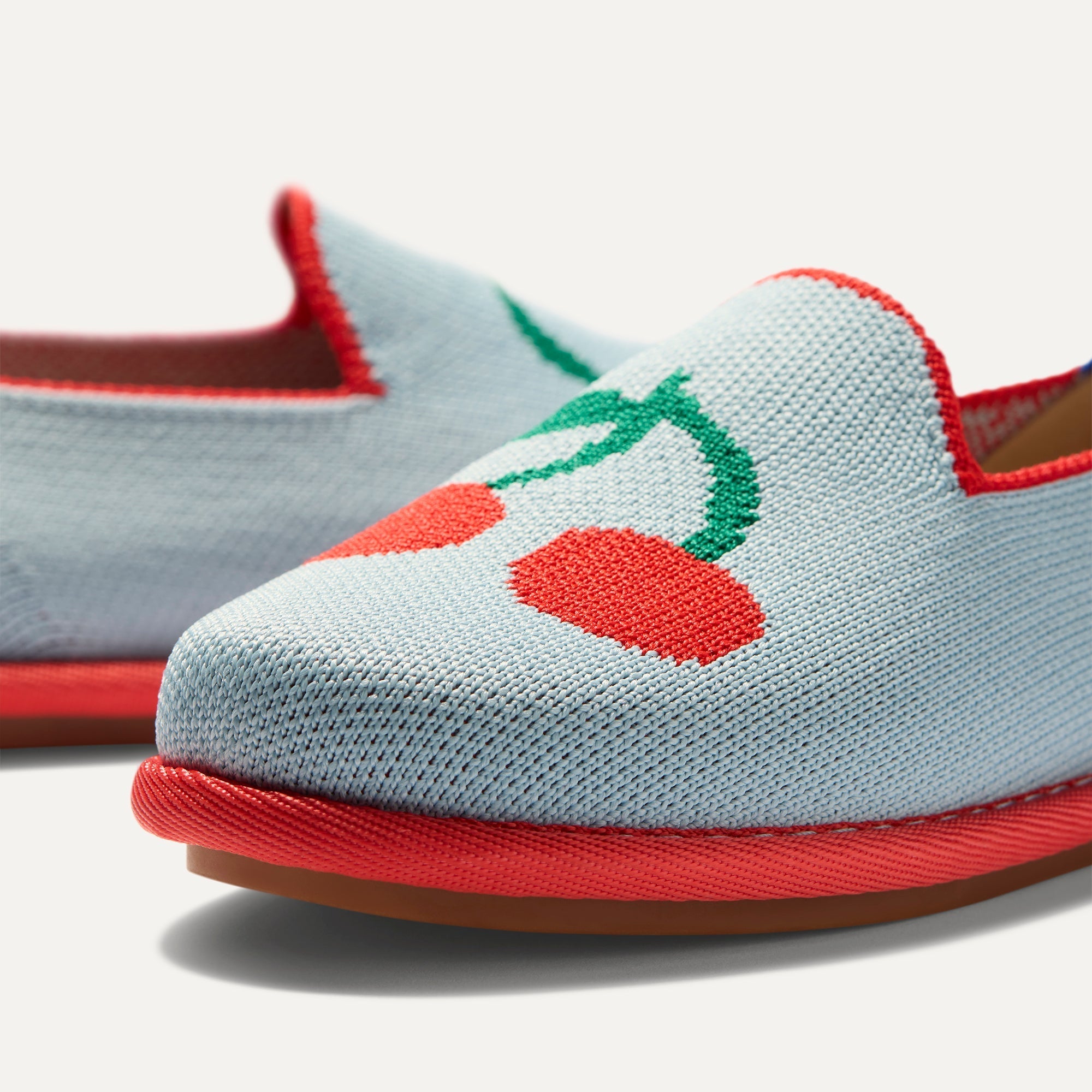 The Mini Loafer (for Kids) - Cherry Blue