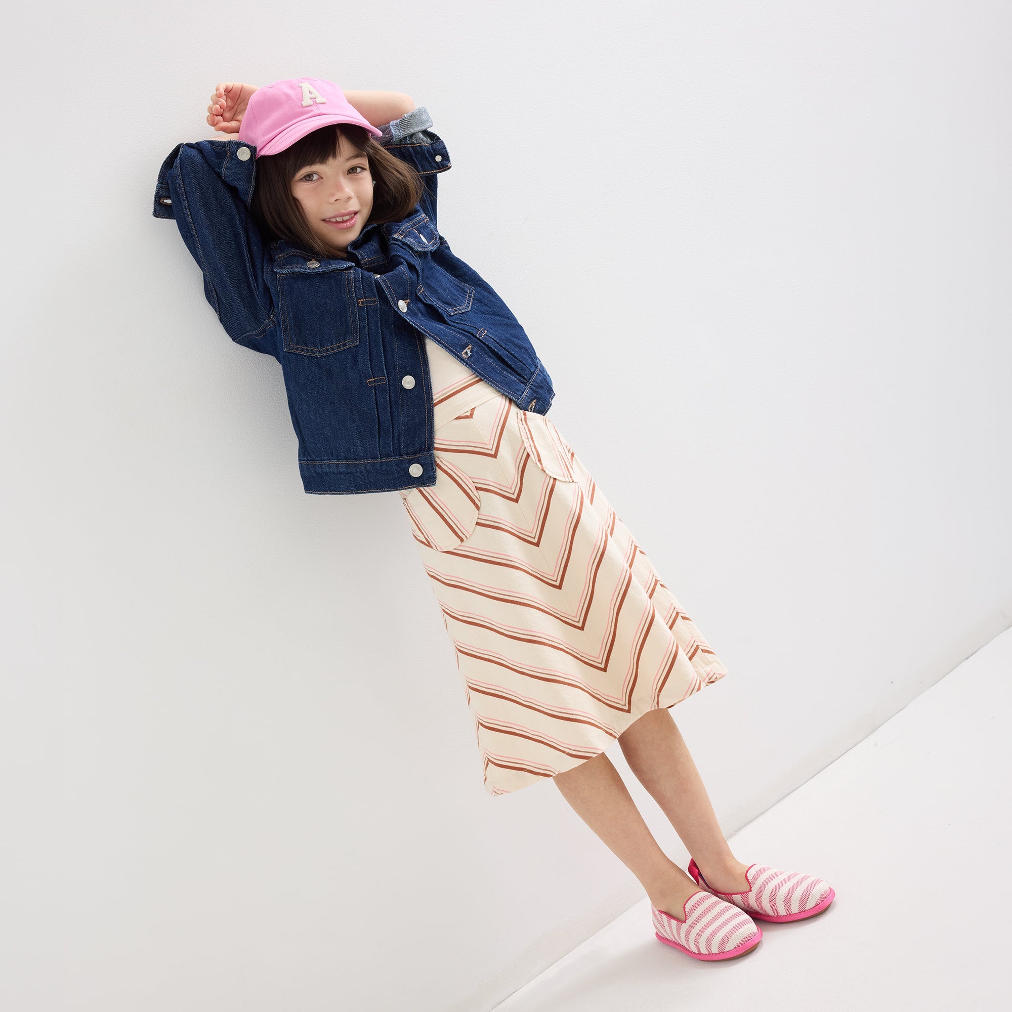 The Mini Loafer (for Kids) - Sorbet Stripe
