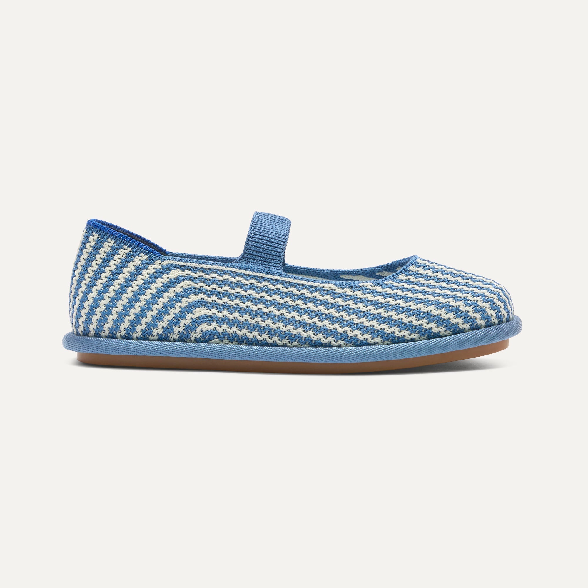 The Mini Mary Jane (for Kids) - Blueberry Stripe
