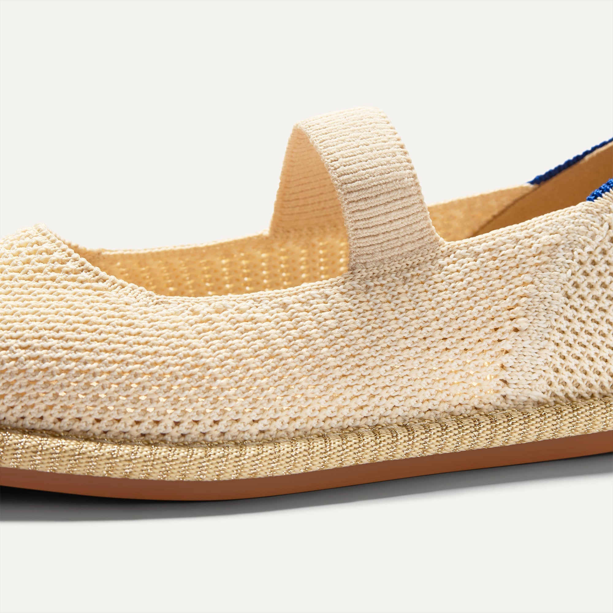 The Mini Mary Jane (for Kids) - Opal Raffia-Knit