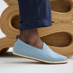 The Men's Cruiser Loafer - Tidal Stripe