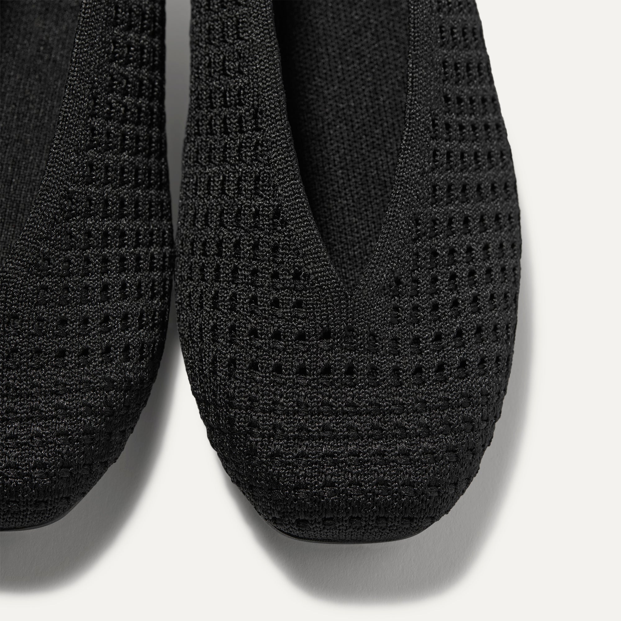 The Max Square Ballerina - Black Mesh