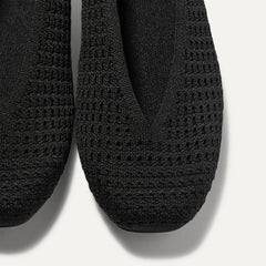 The Max Square Ballerina - Black Mesh