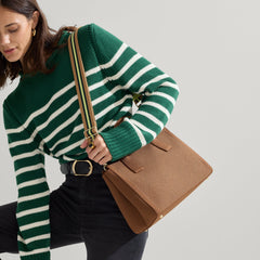 The Classic Handbag - Sierra Brown