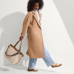 The Lightweight Zip Tote - Vanilla Wafer